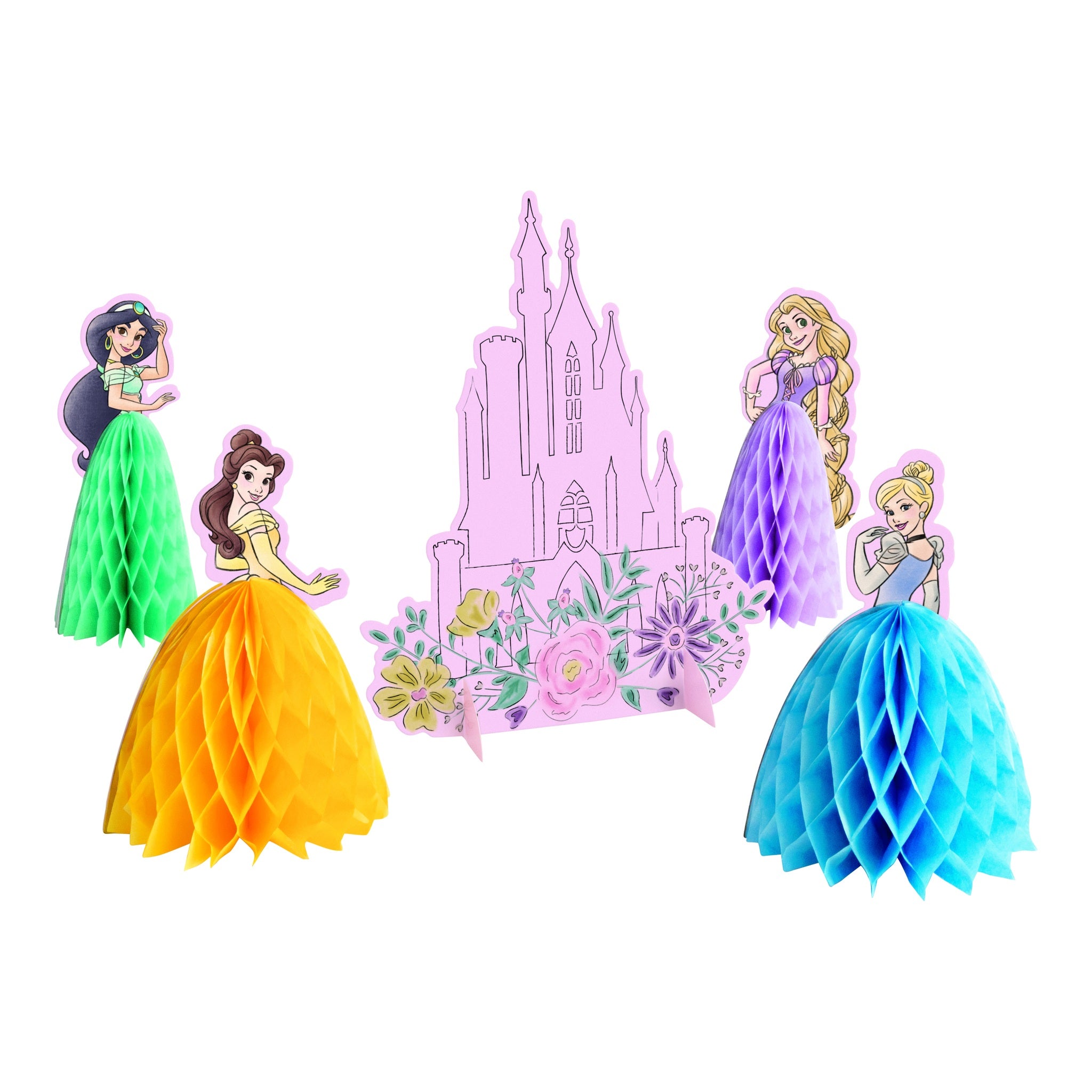Princess Standing Puff Tissue Centerpieces 8CT